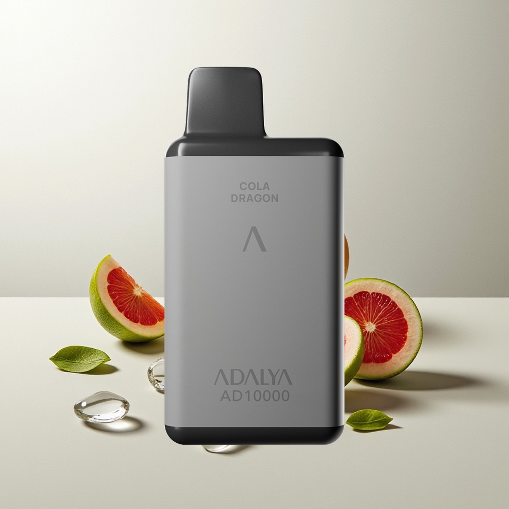 Adalya AD 10000 Lady Killer Weltraumgrau Sandgestrahlt Aluminium USB-C 14 ml 2%