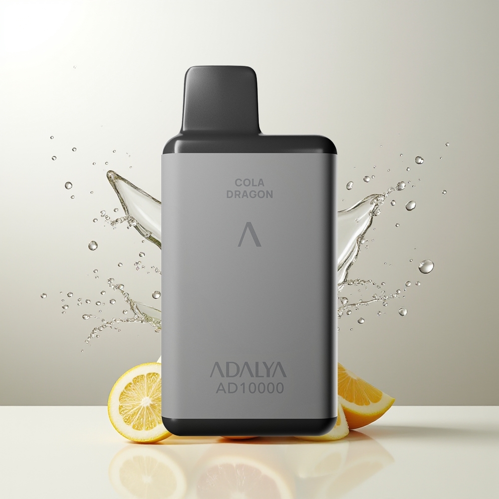 Adalya AD 10000 Puffs Kaktusspritzer Space Grau USB-C Wiederaufladbar