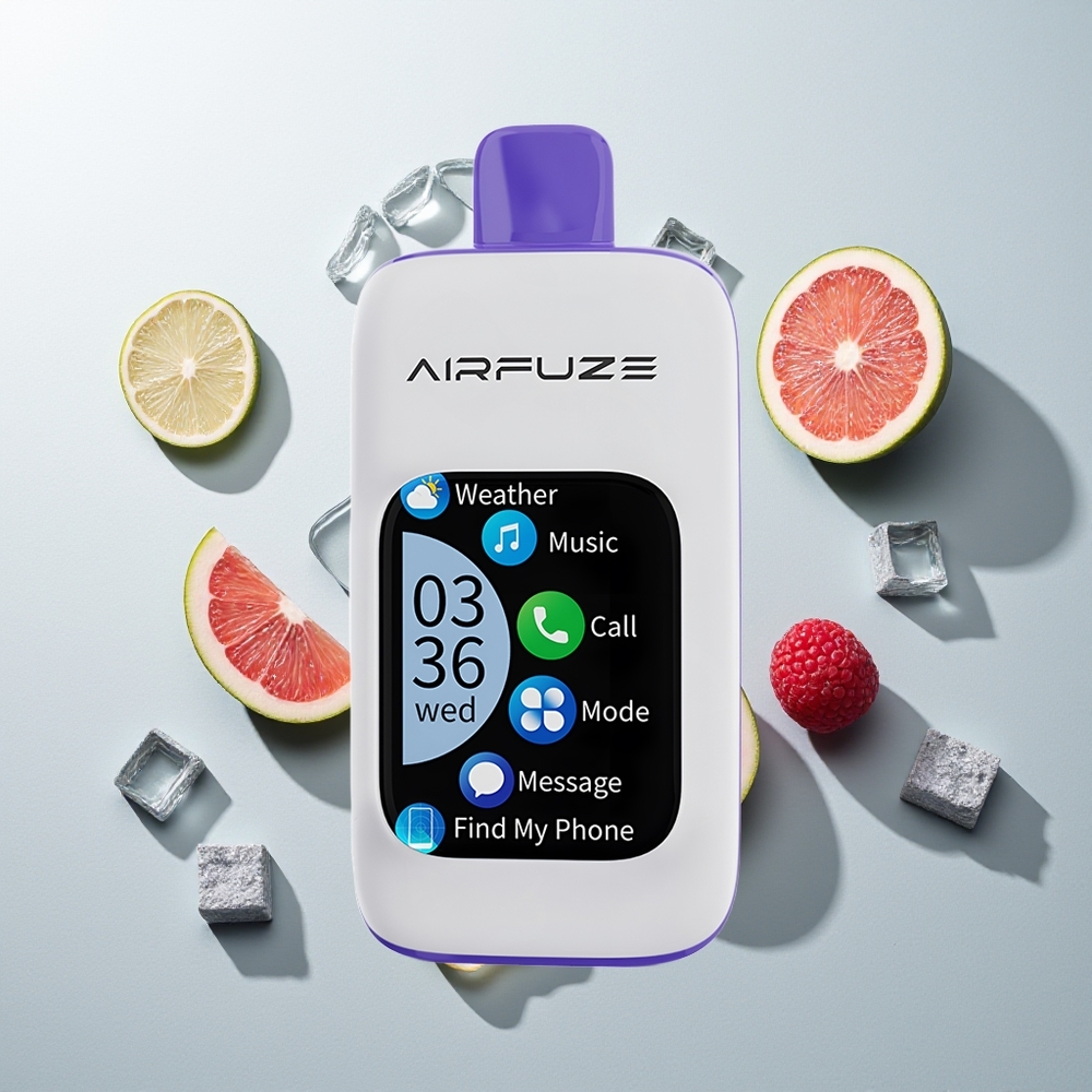 AirFuze Smart 30000 Züge Blaue Himbeere Eis mit 5% Nikotin, 900mAh Akku