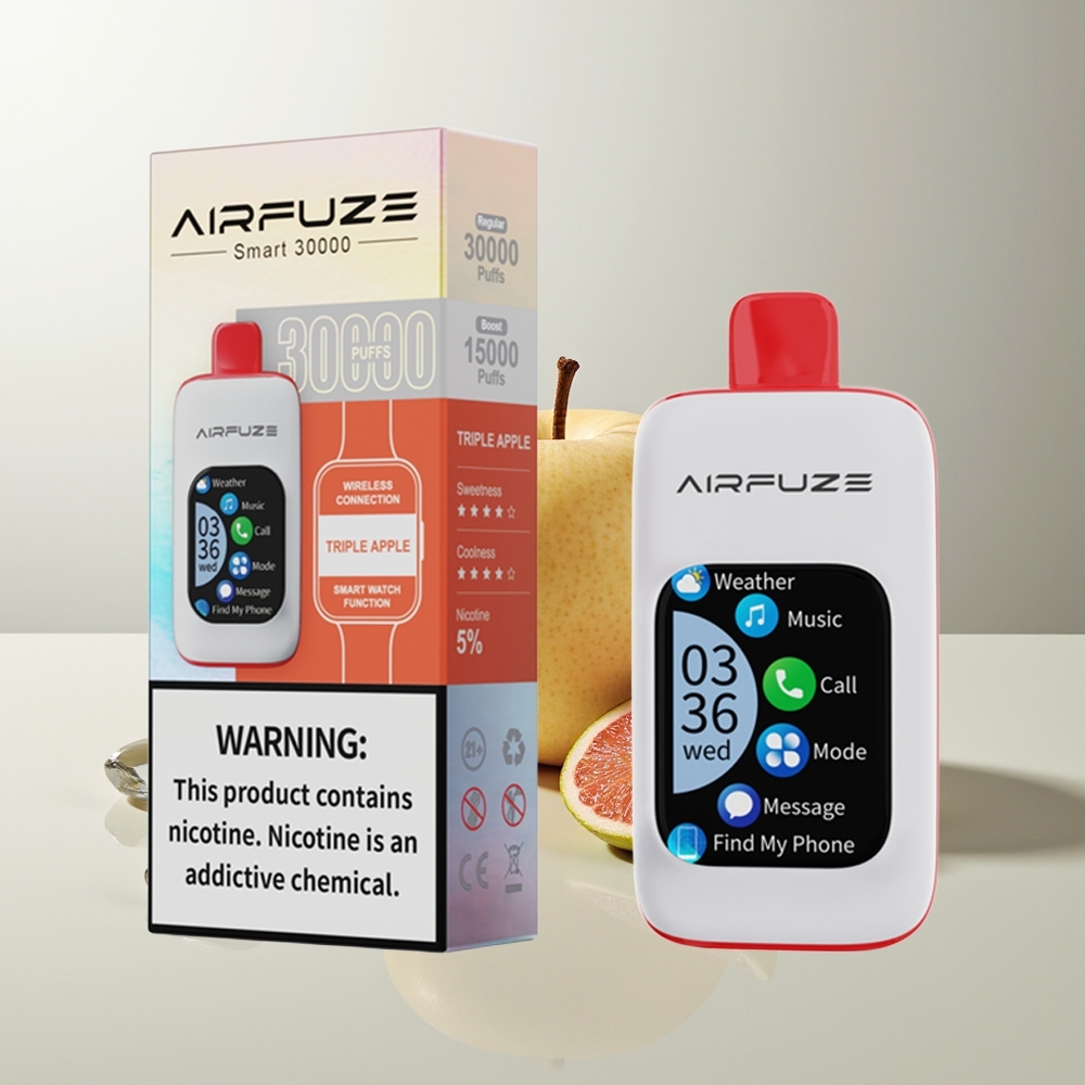 AirFuze Smart 30000 Züge Dreifach Apfel Typ-C 900mAh Display