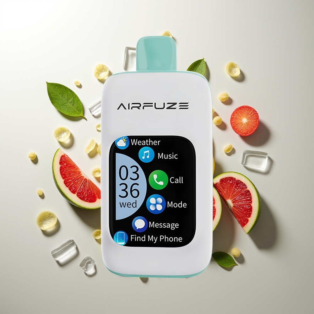 AirFuze Smart 30000 Züge Regenbogen Fruchtmix TFT Typ-C 5%