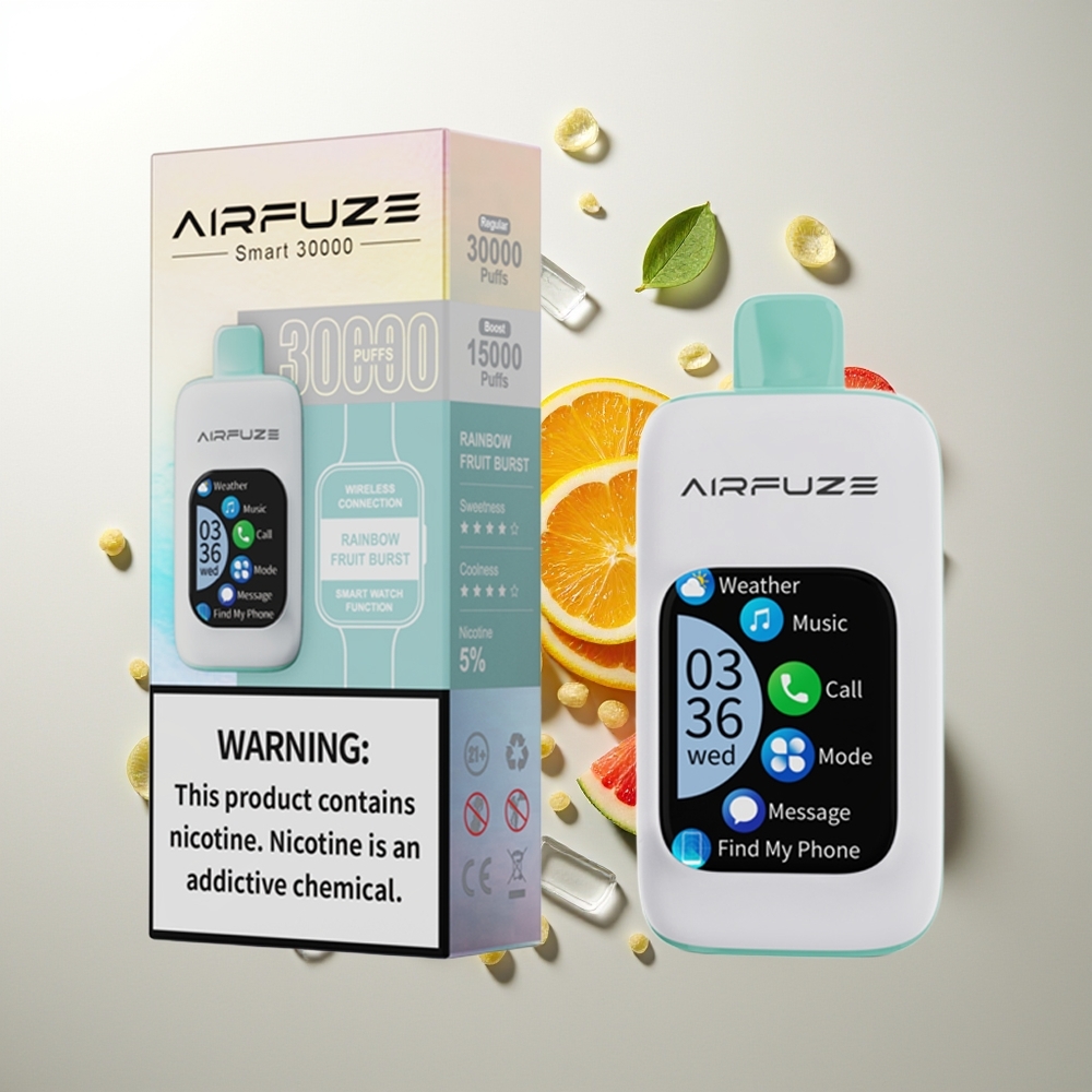 AirFuze Smart 30000 Züge Regenbogen Fruchtmix TFT Typ-C 5%