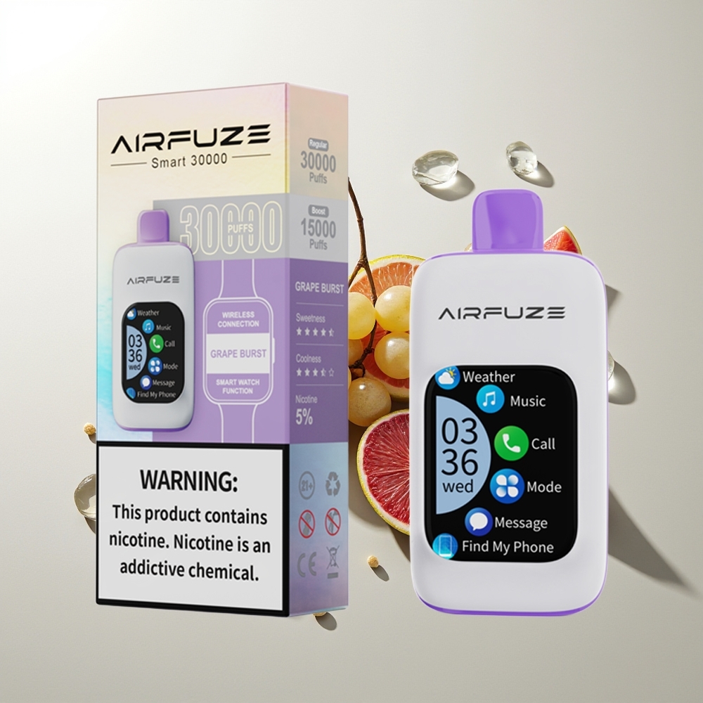 AirFuze Smart 30000 Züge Trauben-Explosion Display Typ-C 900mAh