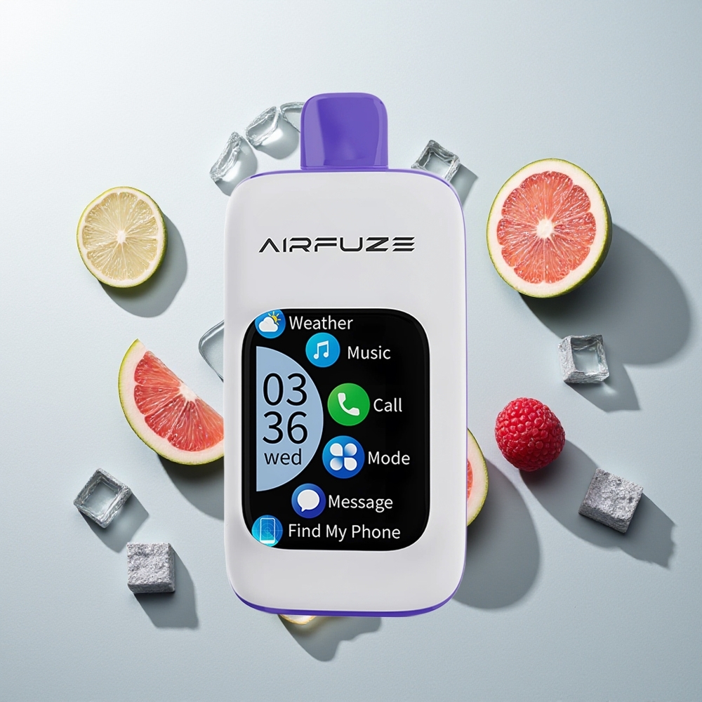 AirFuze Smart Pro 40000 Züge Blaue Himbeere Eis mit 900mAh Akku, 20ML E-Liquid, 2%/5% Nikotin