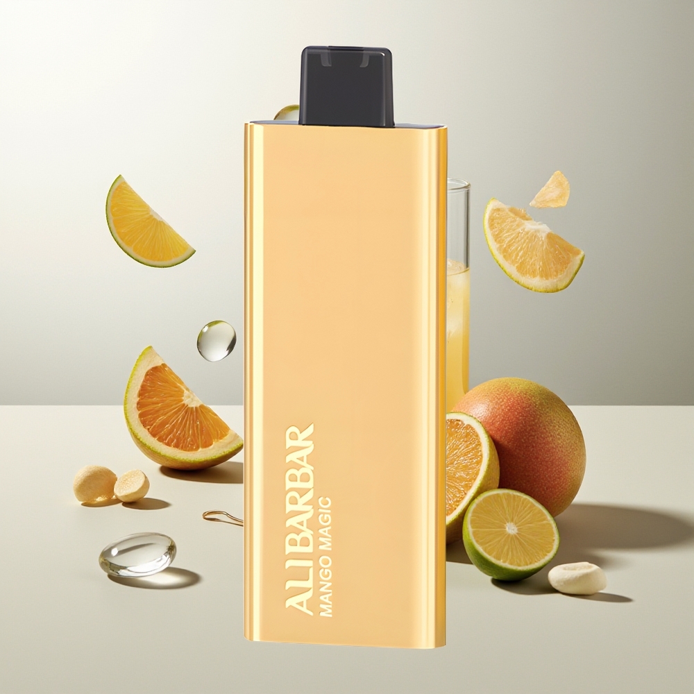 Alibarbar Pandora 7000 Züge Mango Zauber 17 ml Einweg-Vape 1.0 Ohm