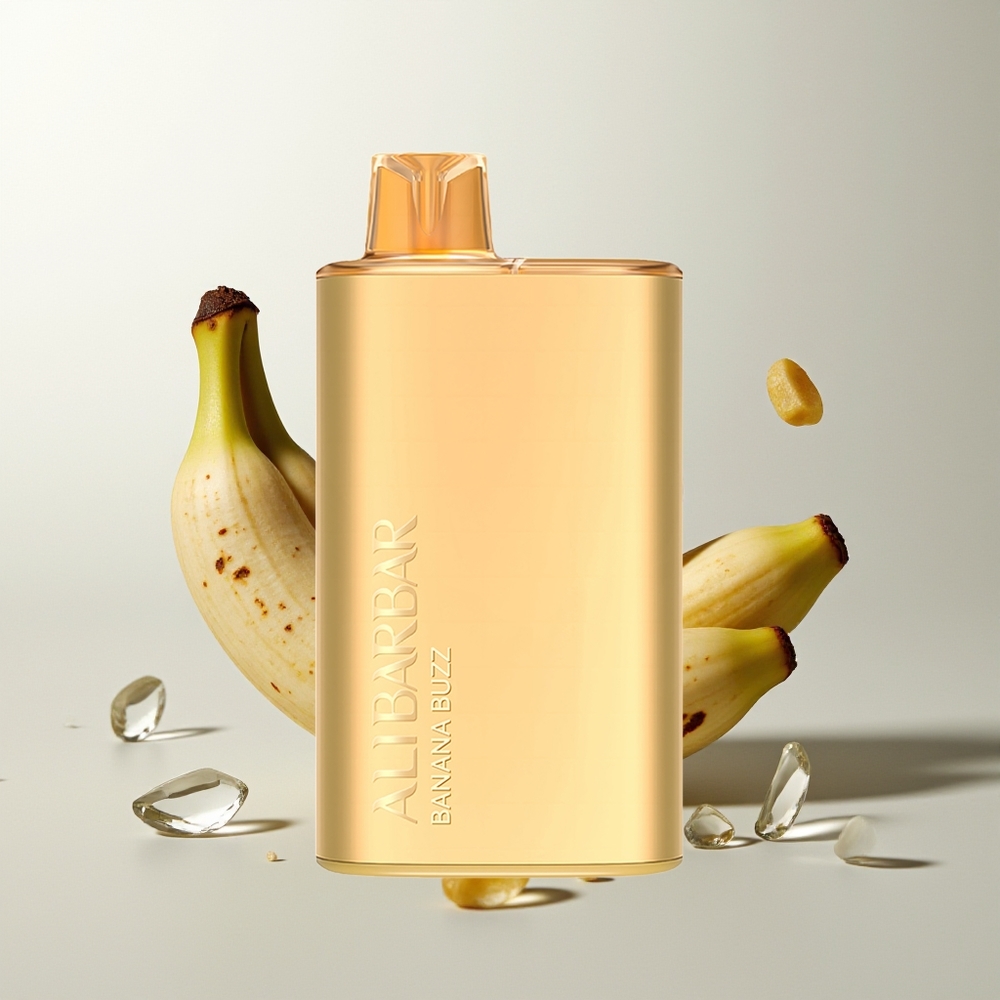 Alibarbar Rich 8000 20ml 2000mAh Bananen-Buzz Einweg-Vape