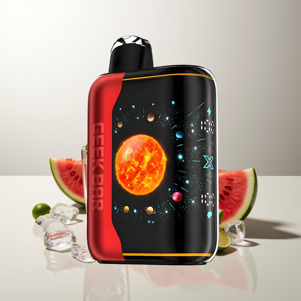 GEEK BAR Platinum Edition 25000 Züge Wassermelone Eis Dual Mesh Coil 20mL 2% Nikotin
