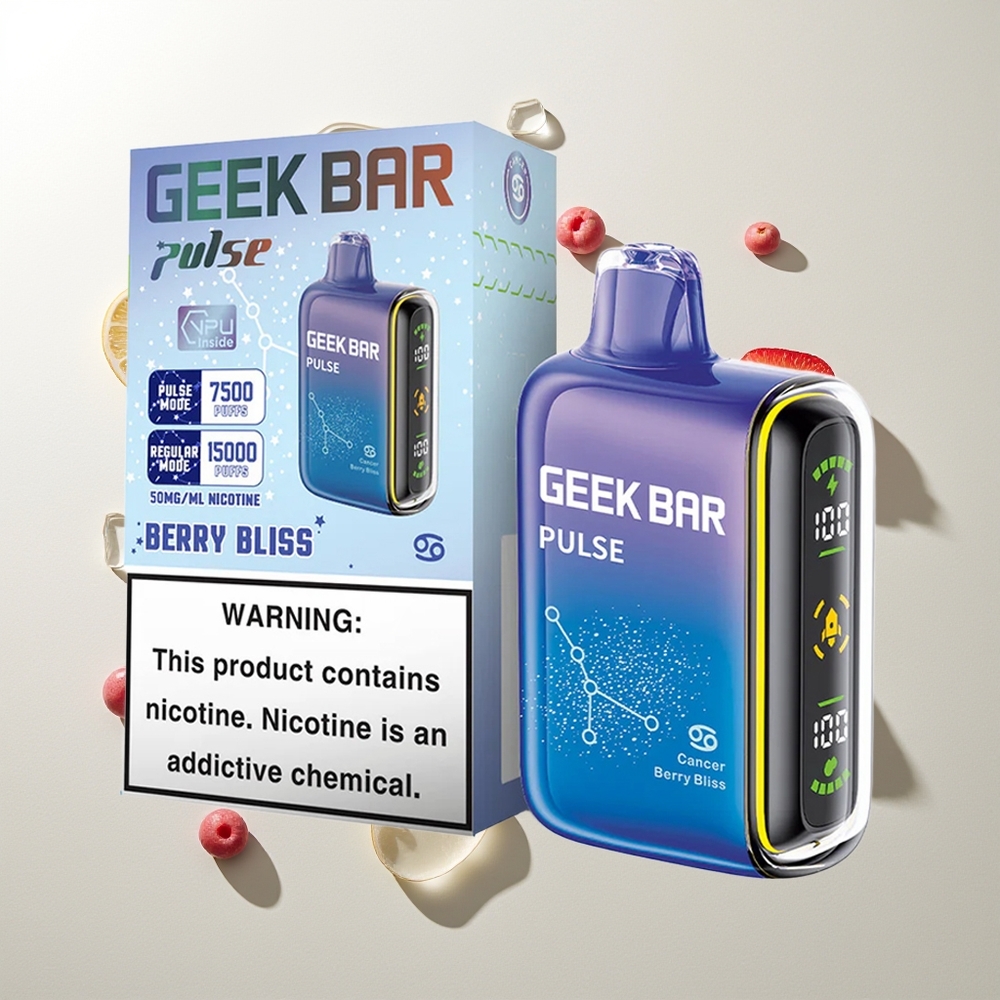 GEEK BAR Pulse 15000 Züge 16ML 5% Nikotin USB Typ-C Zodiac Edition