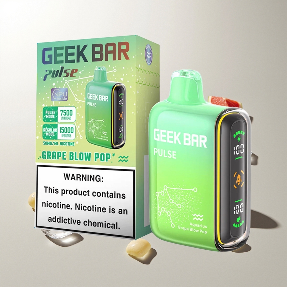 GEEK BAR Pulse 15000 Züge 16ML 5% Nikotin USB Typ-C Zodiac Edition