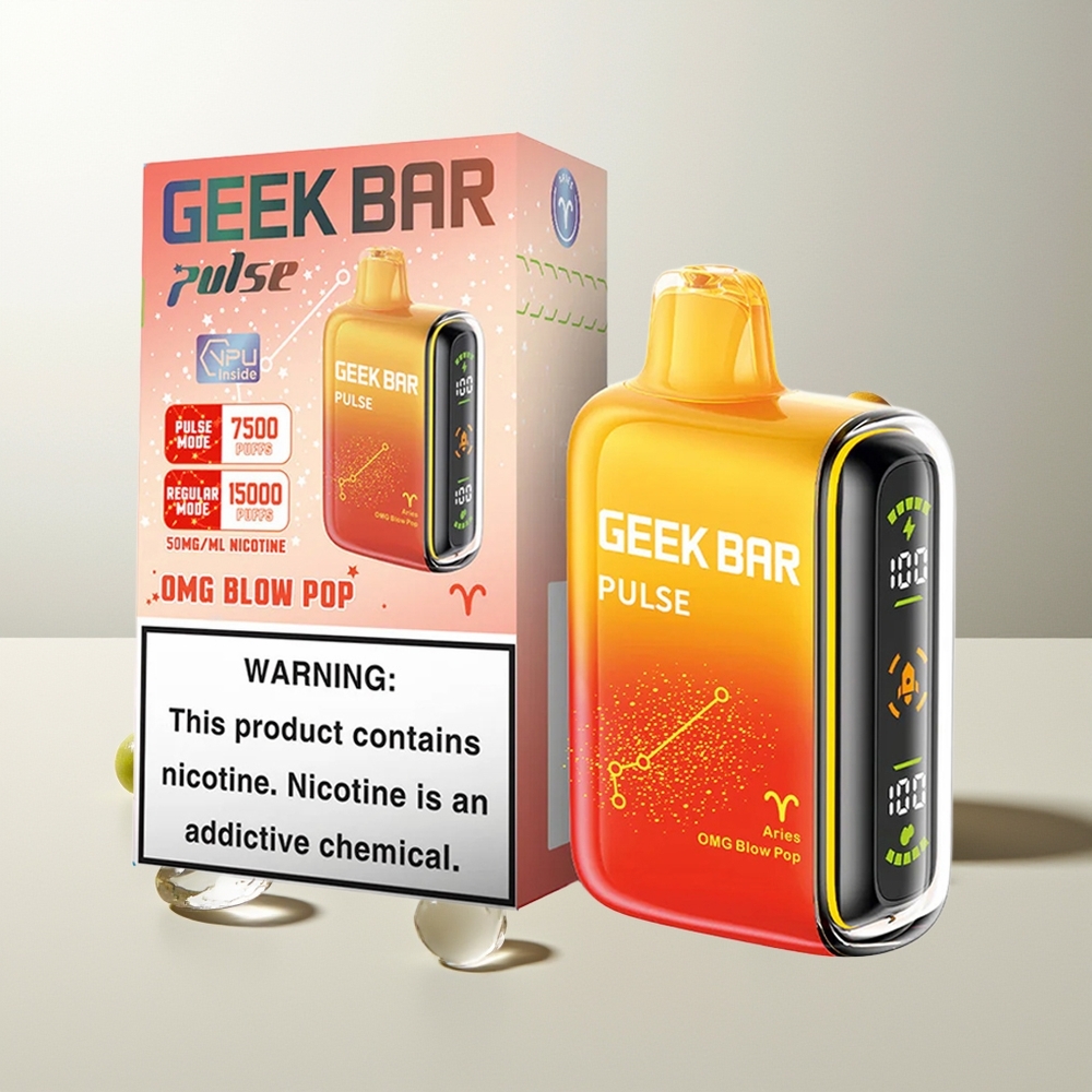 GEEK BAR Pulse 15000 Züge 16ML 5% Nikotin USB Typ-C Zodiac Edition