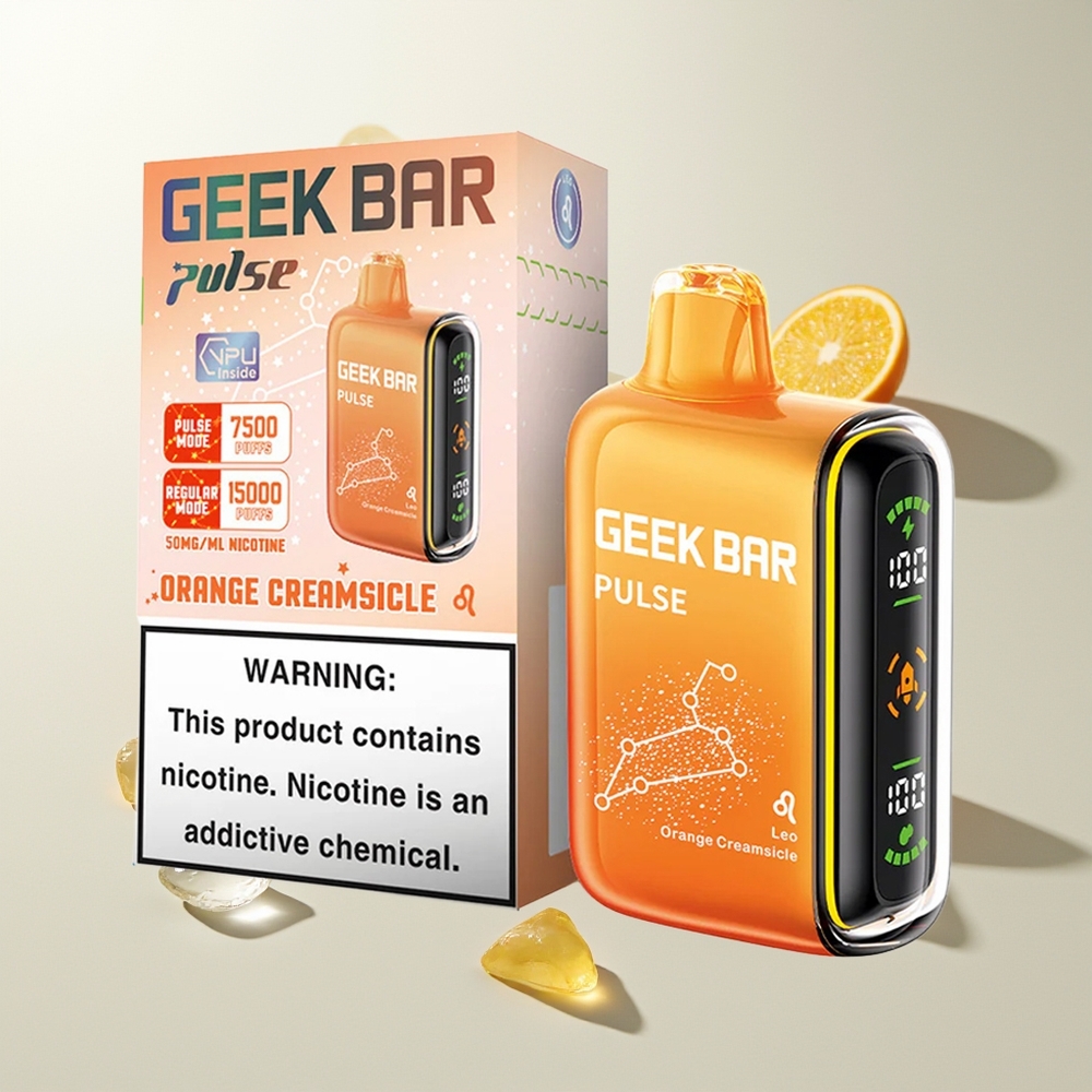 GEEK BAR Pulse 15000 Züge 16ML 5% Nikotin USB Typ-C Zodiac Edition