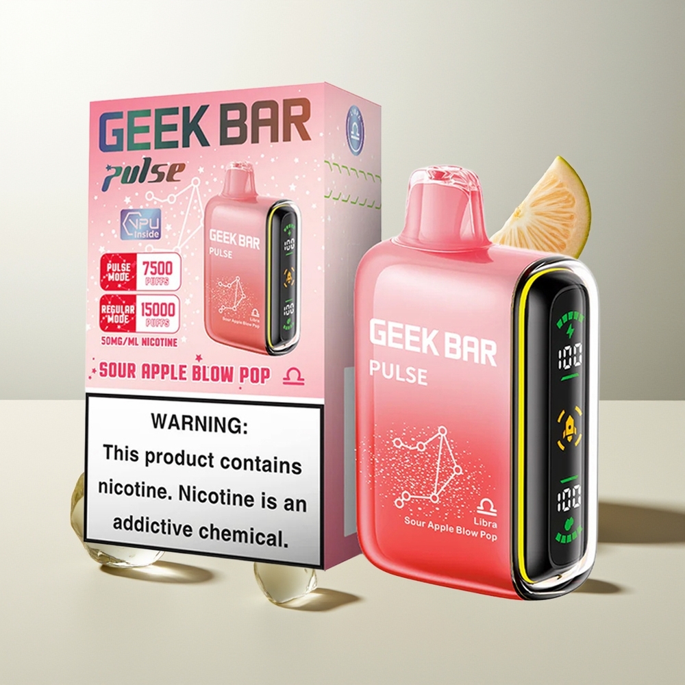 GEEK BAR Pulse 15000 Züge 16ML 5% Nikotin USB Typ-C Zodiac Edition