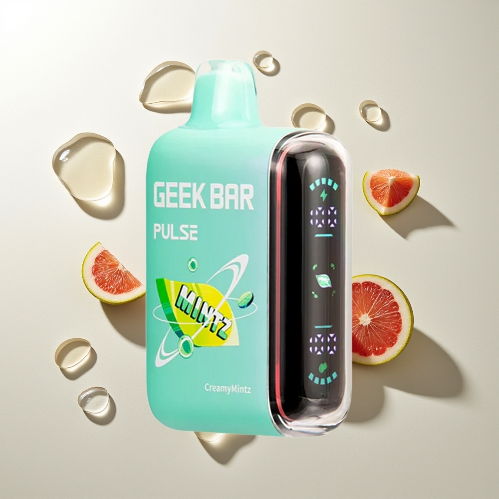 GEEK BAR Pulse 15000 Züge Minze Edition 16ML 5% USB-C 650 mAh Luftstromregelung