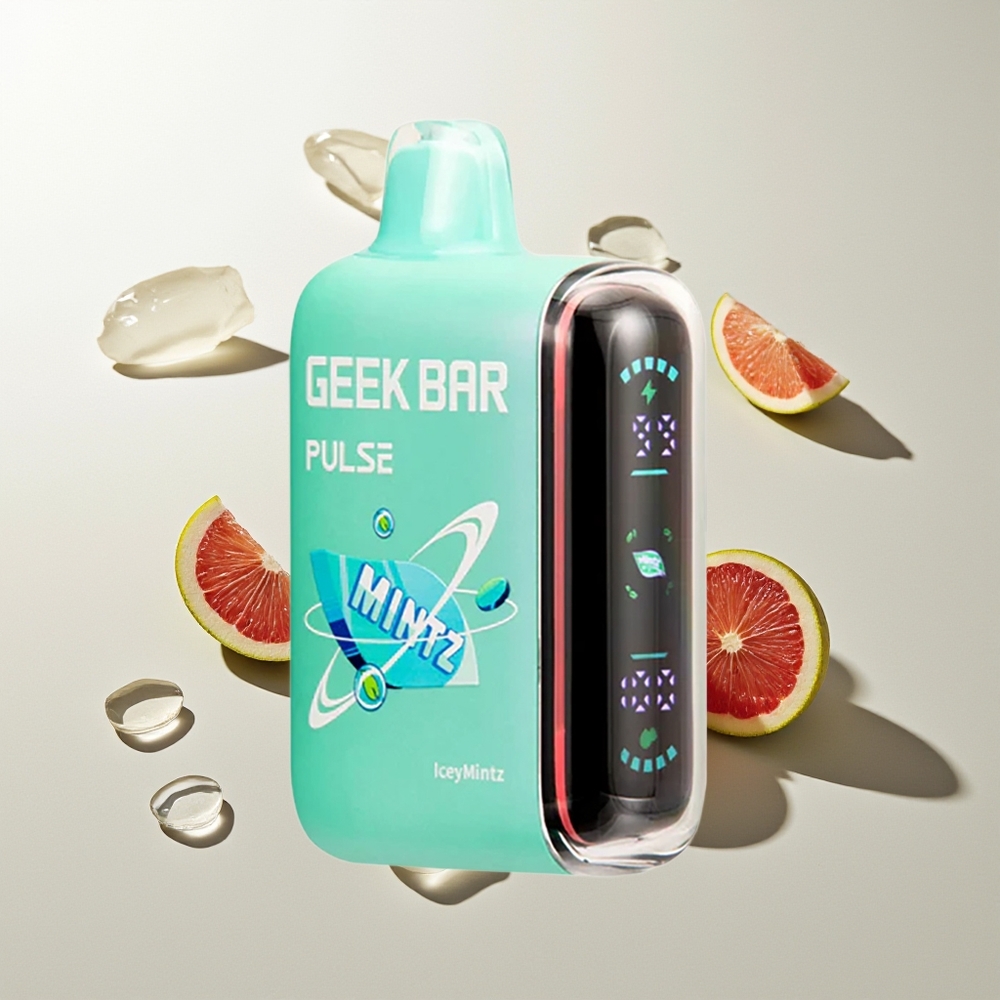 GEEK BAR Pulse 15000 Züge Minze Edition 16ML 5% USB-C 650 mAh Luftstromregelung