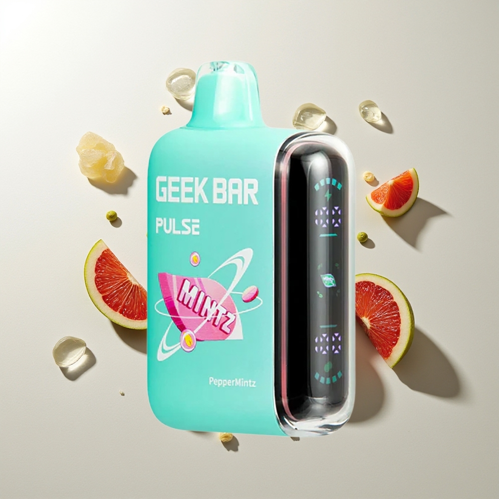 GEEK BAR Pulse 15000 Züge Minze Edition 16ML 5% USB-C 650 mAh Luftstromregelung