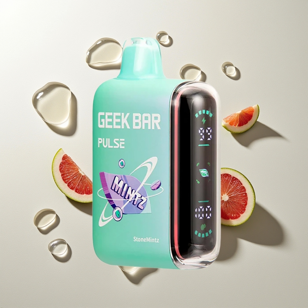 GEEK BAR Pulse 15000 Züge Minze Edition 16ML 5% USB-C 650 mAh Luftstromregelung