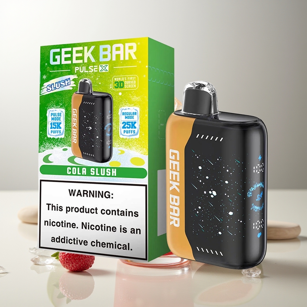 GEEK BAR Pulse X 25000 Züge Slush Edition mit 18mL E-Liquid und Dual Mesh Coil