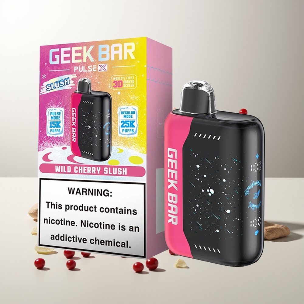 GEEK BAR Pulse X 25000 Züge Slush Edition mit 18mL E-Liquid und Dual Mesh Coil
