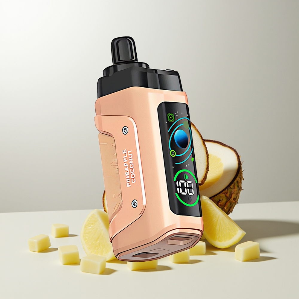 Razz Bar 45000 Züge Ananas Kokos Typ-C Aufladbar 20 mg/ml Nikotin