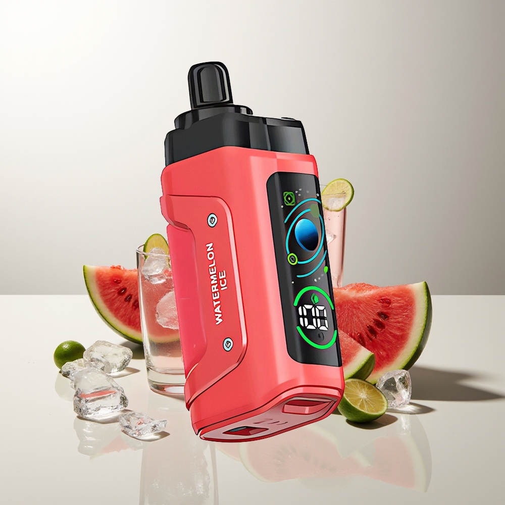 Razz Bar 45000 Züge Wassermelone Eis Mesh Coil Typ-C Aufladbar