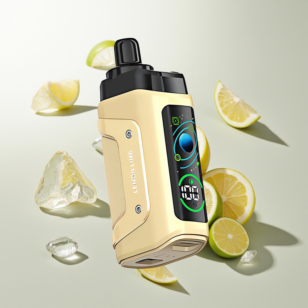 Razz Bar 45000 Züge Zitrone Limette Mesh Coil Typ-C Aufladbar