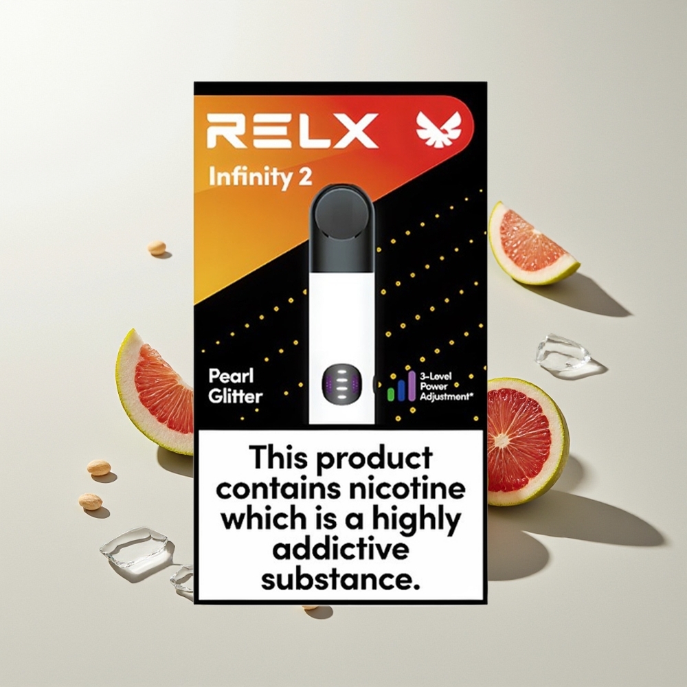 RELX Infinity 2 600-650 Züge Perlpulver 1,9 ml 440mAh USB-C