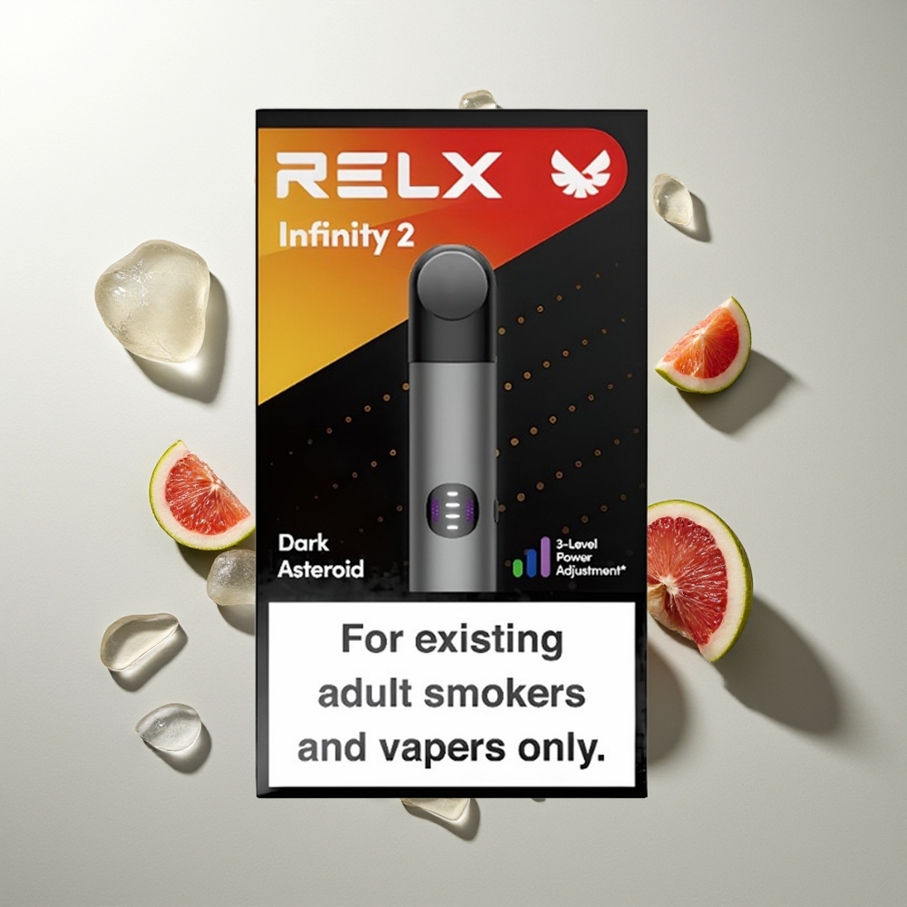 RELX Infinity 2 650-Zug Metallic Grau Device