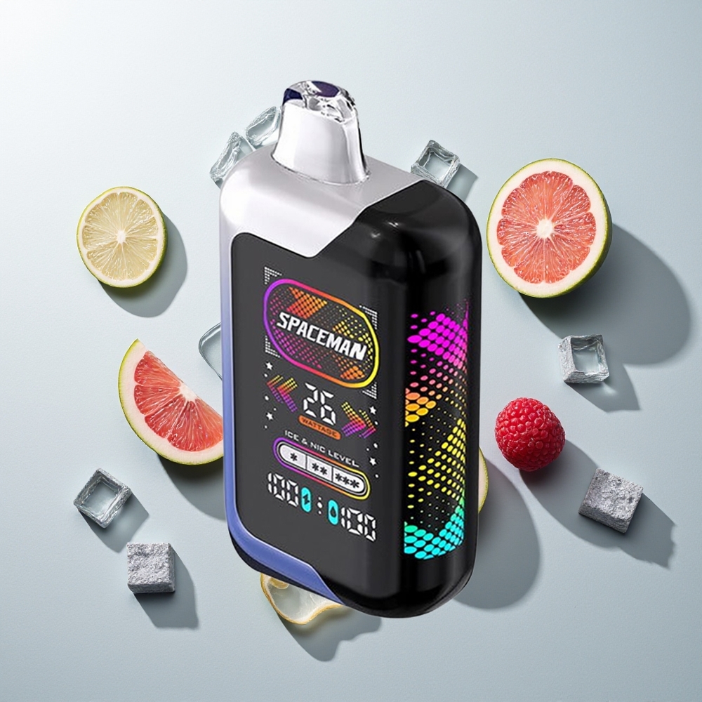 SMOK SPACEMAN SP40000 2x Blauer Himbeer-Eis 1000mAh 20ml 50mg