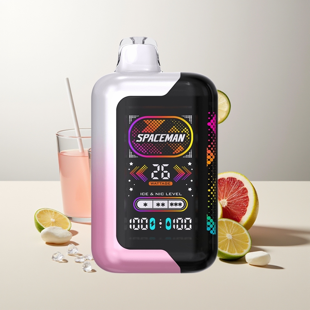 SMOK SPACEMAN SP40000 2x Rosa Limonade 1000mAh 20ml 50mg