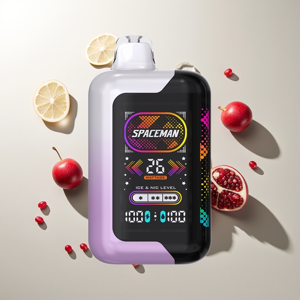 SMOK SPACEMAN SP40000 Doppelöffnung Kirsche Granatapfel 1000mAh 20ml 50mg