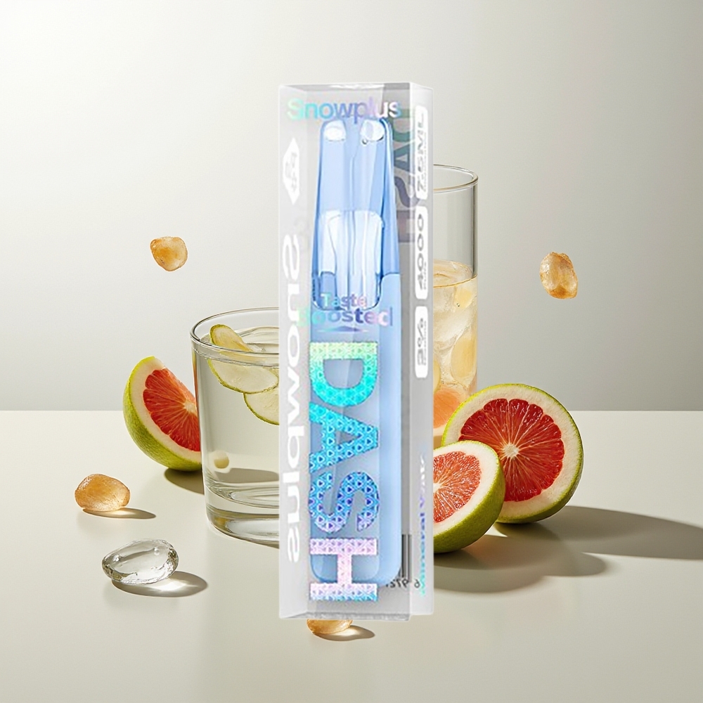 Snowplus Dash 4000 Züge Mineralwasser Keramik 530mAh 7.5ml