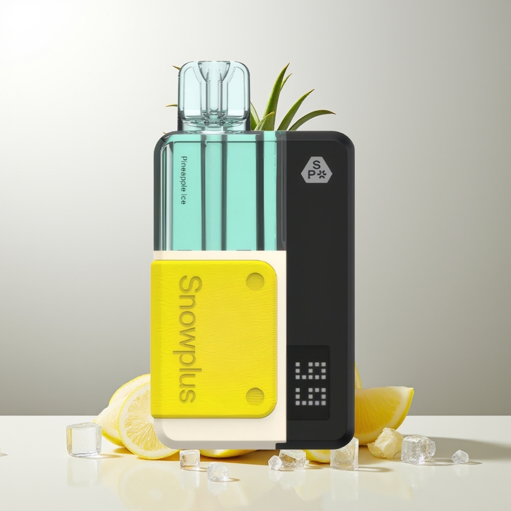 Snowplus Swift 15000 Züge Ananas-Eis Dual Mesh Pod Kit mit 1000 mAh Akku und 2+10 ml Nachfüllset