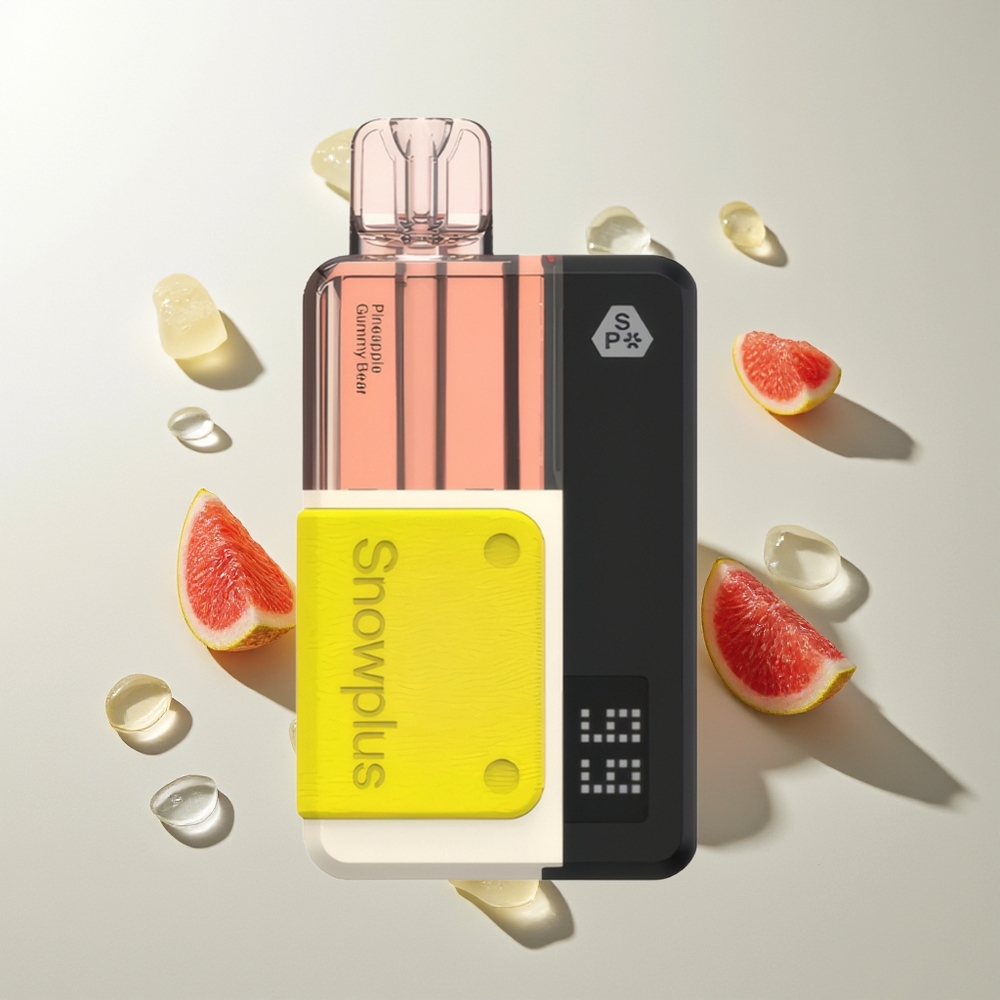 Snowplus Swift 15000 Züge Dual Mesh Ananas Gummibärchen 2+10ml Nachfüllset Kit