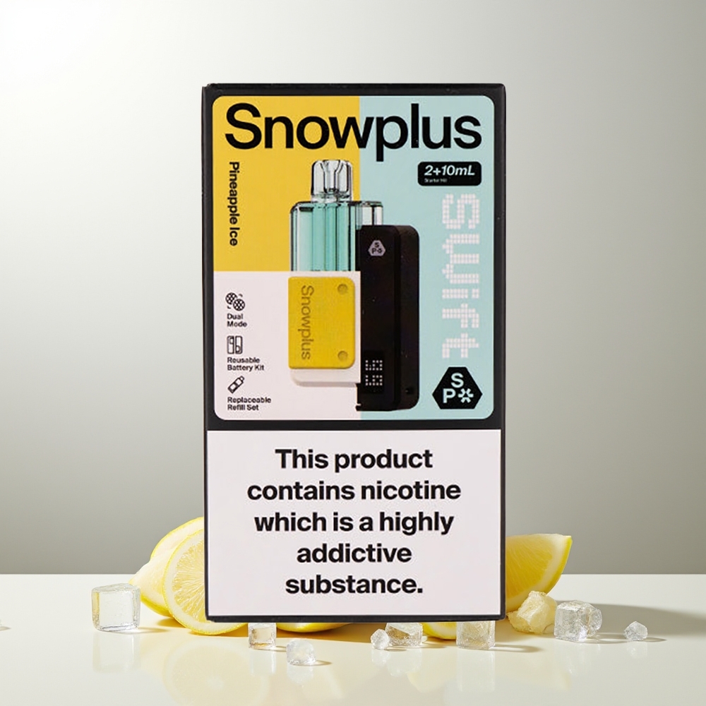 Snowplus Swift 5000 Züge Ananas Eis Dual Mesh 1000mAh 2+10ml 2% Kit