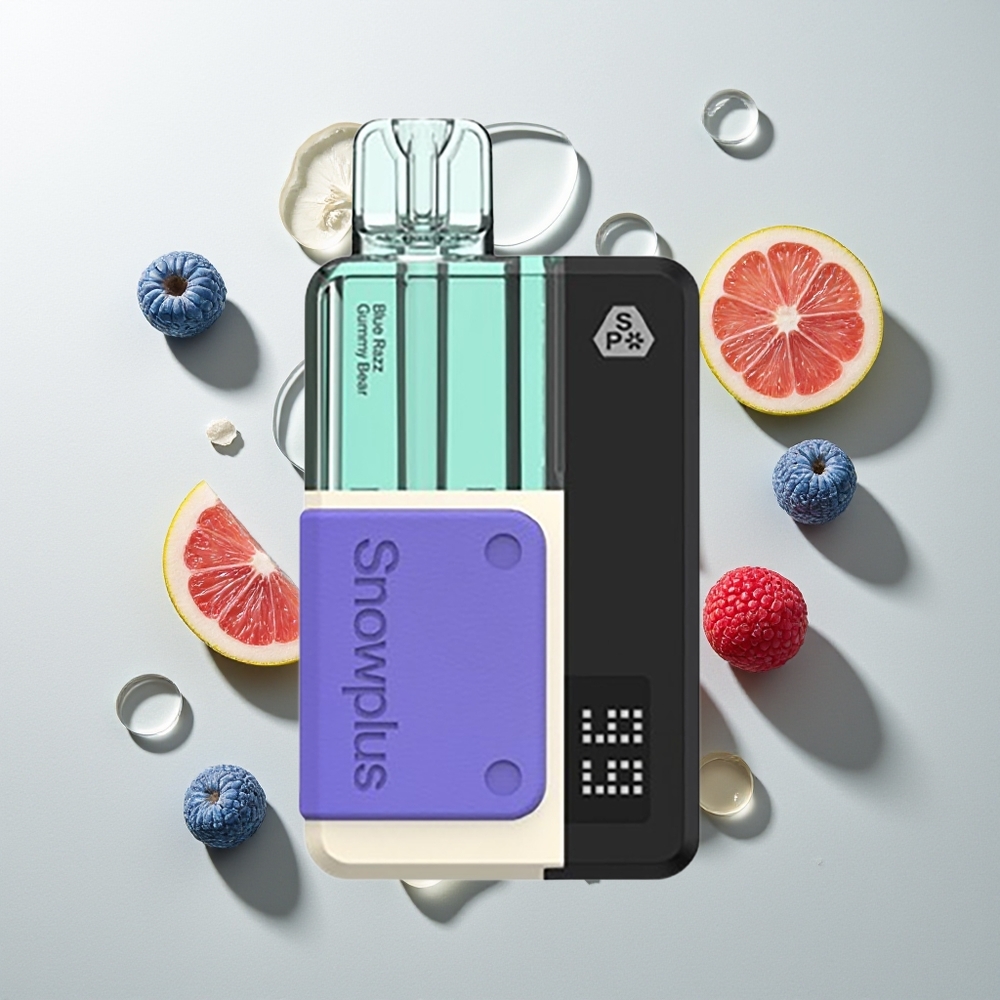 Snowplus Swift 5000 Züge Blaue Himbeere Gummibärchen Dual Mesh 1000 mAh