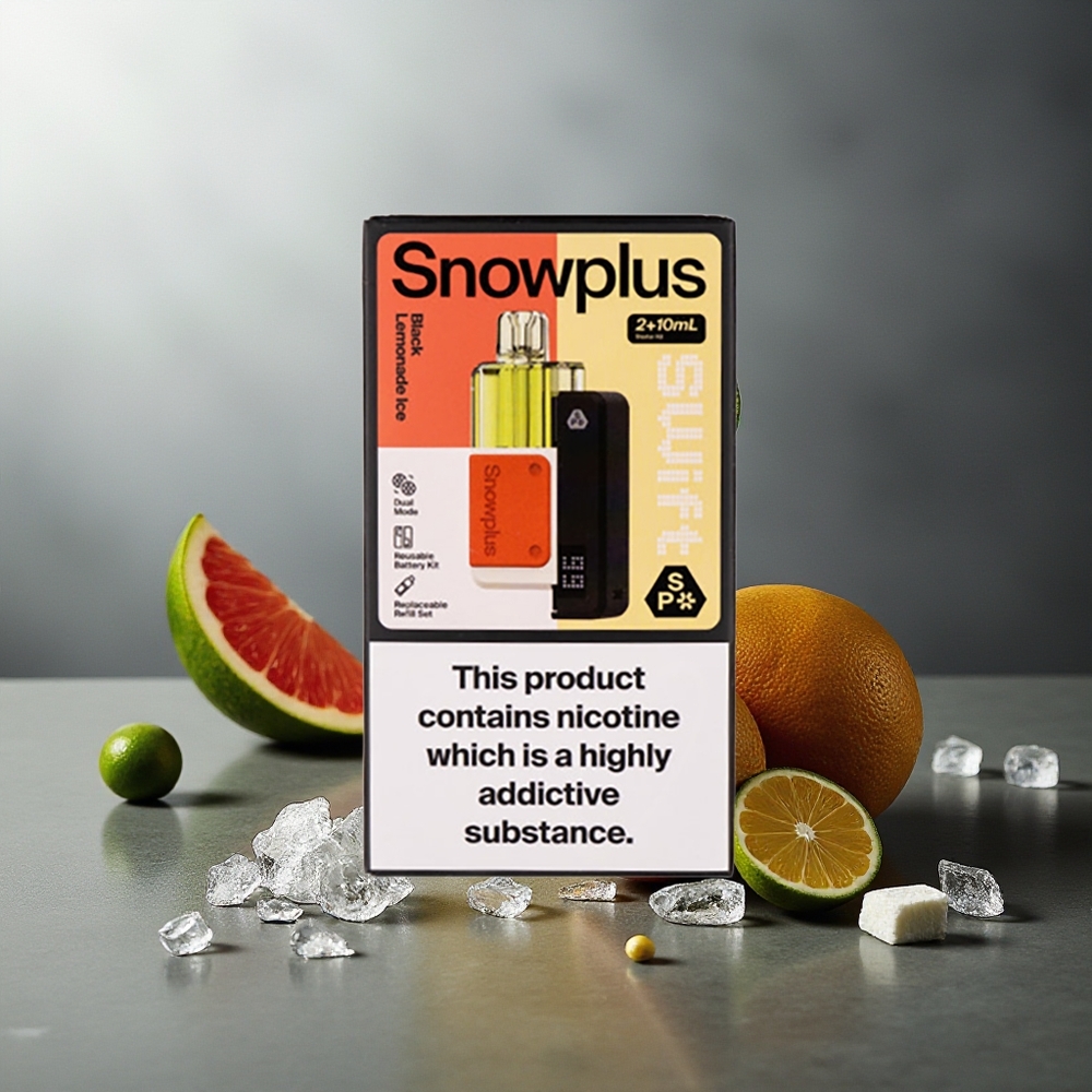Snowplus Swift 5000 Züge Schwarzlimonade Eis Dual Mesh 1000 mAh 2+10 ml 2%