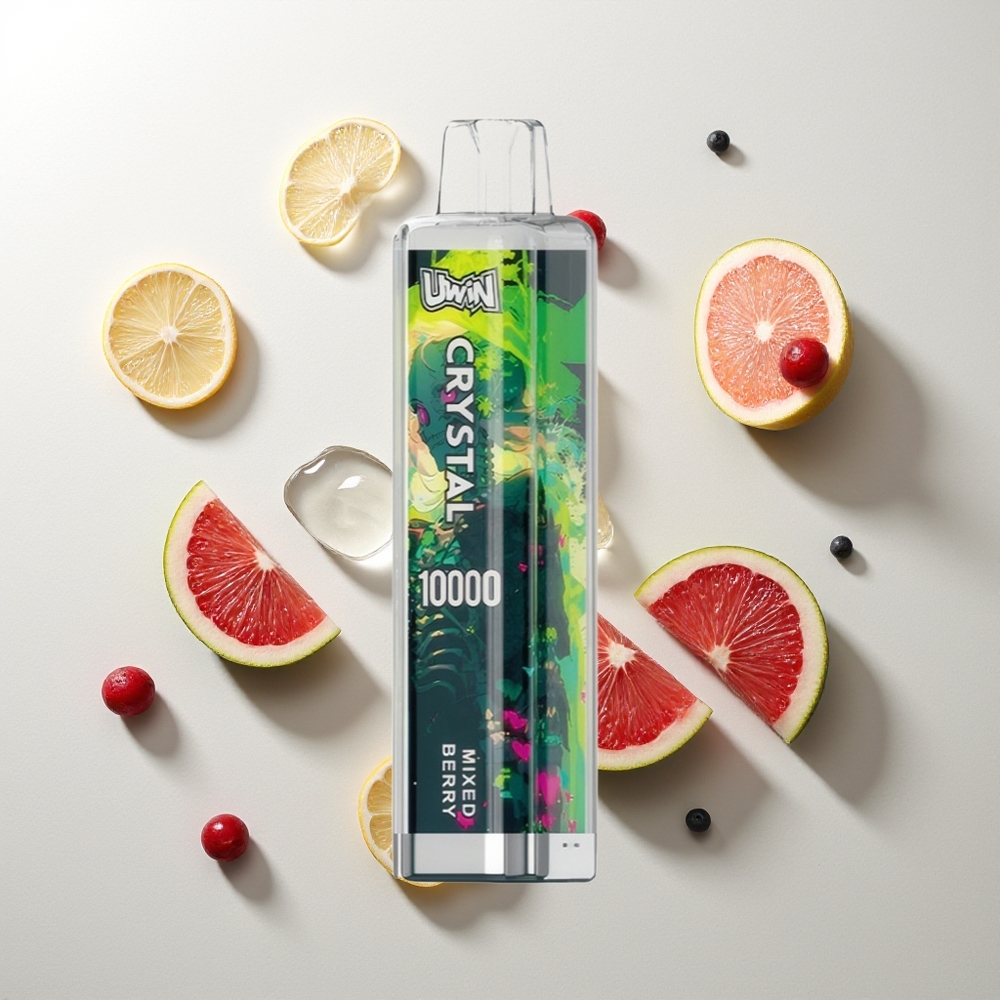 UWIN Crystal 10000 Puffs Mehrfrucht RGB