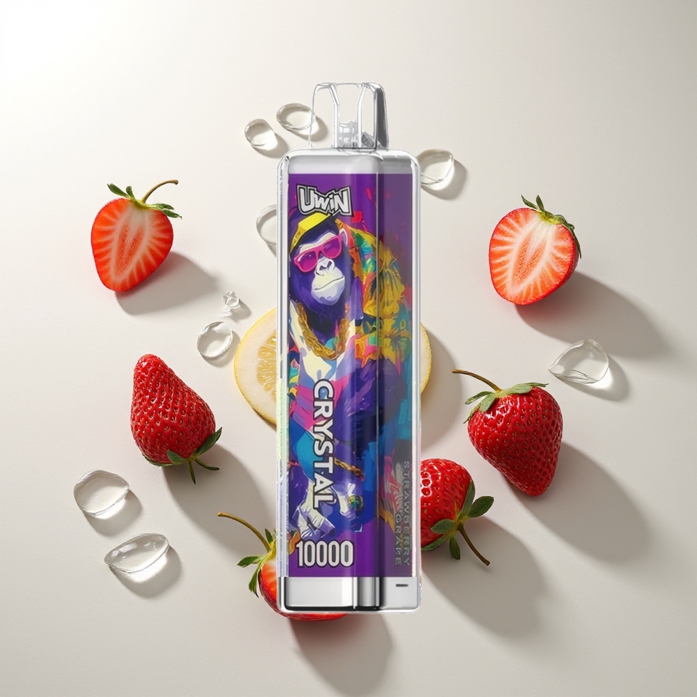 UWIN Crystal 10000 Züge Erdbeer-Traube RGB