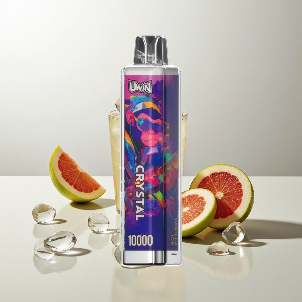 UWIN Crystal 10000 Züge Vanille-Eis RGB