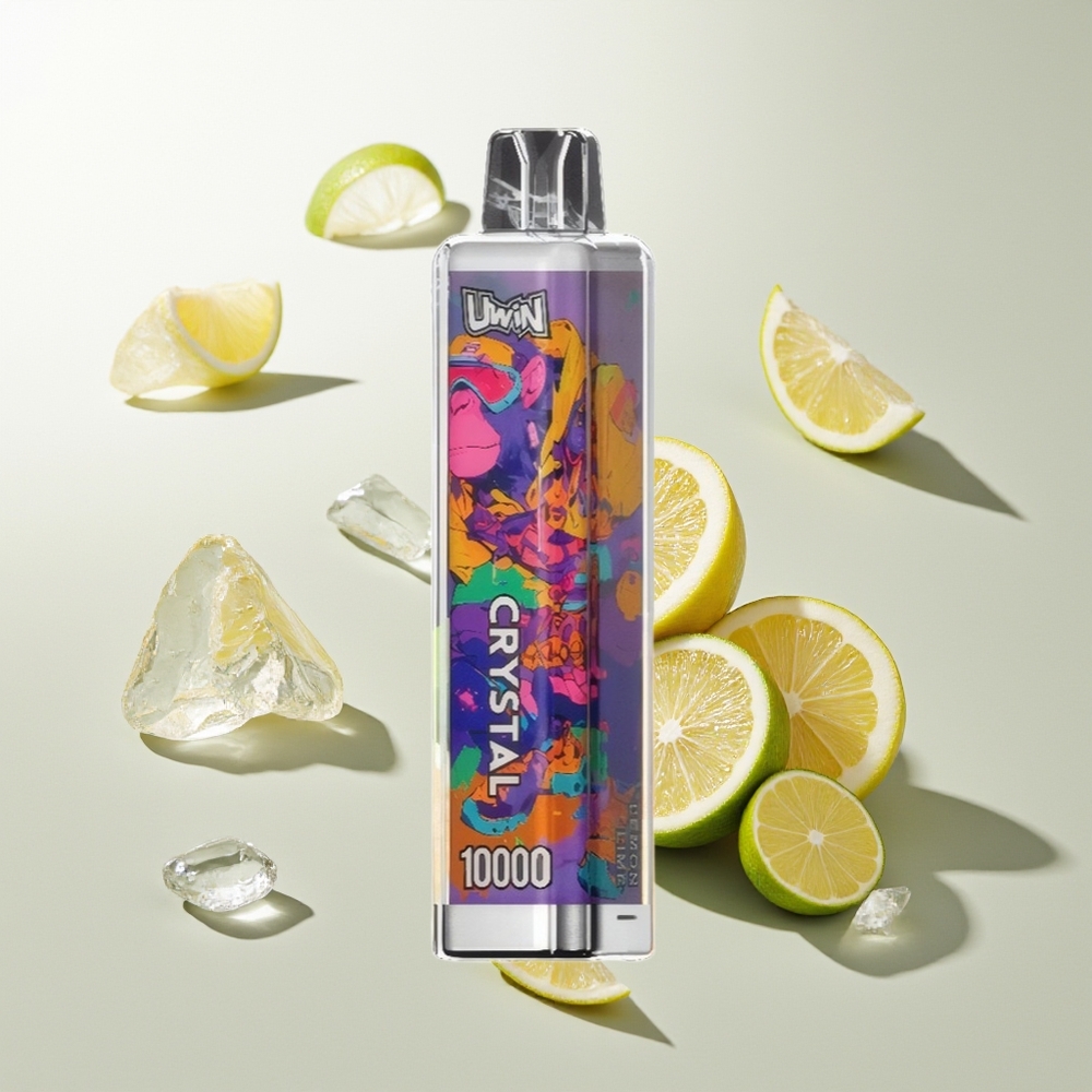 UWIN Crystal 10000 Züge Zitrone Limette RGB