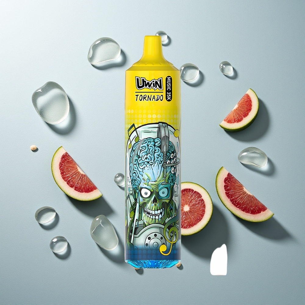 UWIN Tornado 35K Blau Musik Wegwerf-Vape