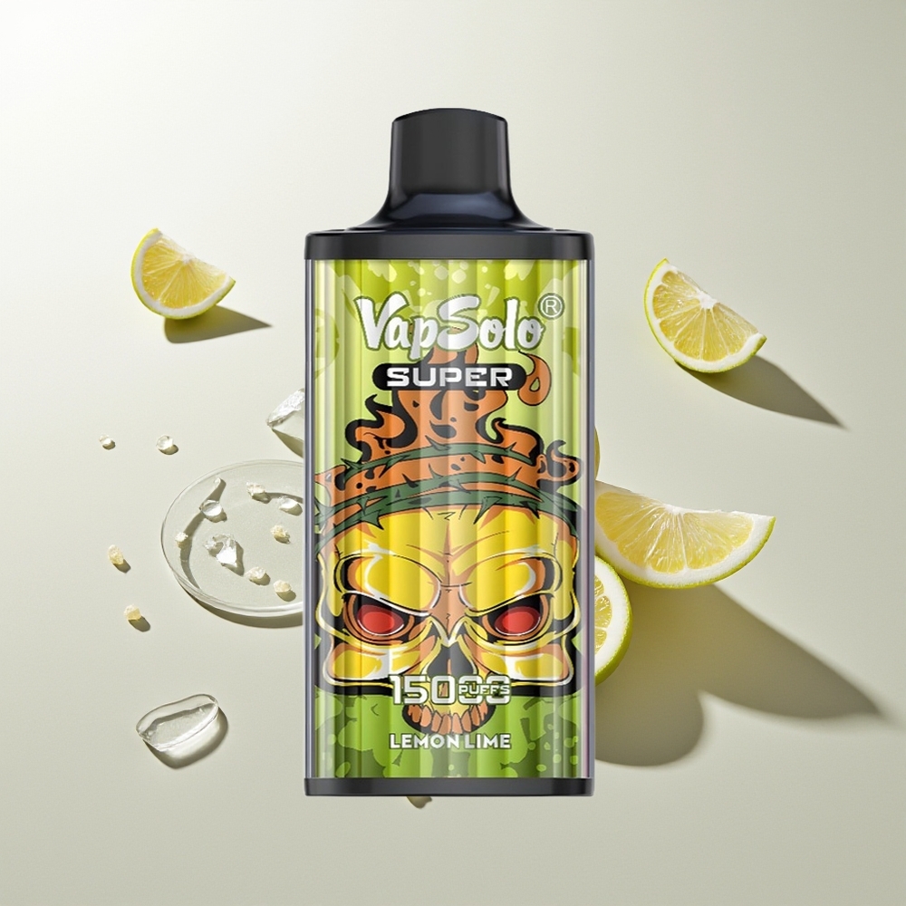 Vapsolo Super 15000 Züge Lima Limon 40ml 850mAh Mesh Typ-C