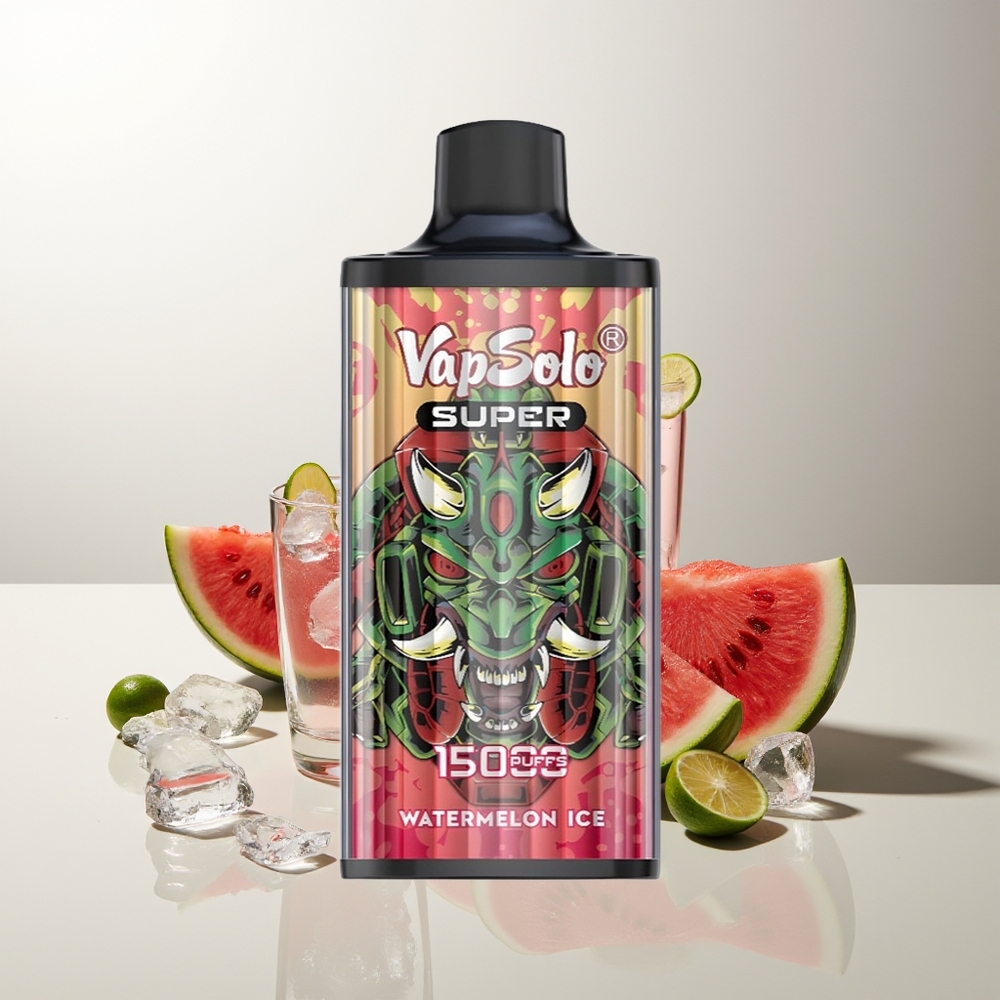 Vapsolo Super 15000 Züge Wassermelone Eis 40ml 850mAh Typ-C