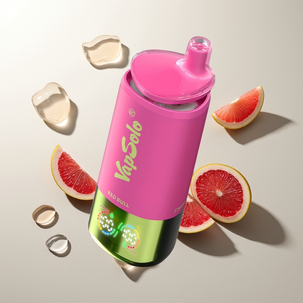 Vapsolo Triple 30000 Puffs 40ml 3-Tank Roter Stier Typ-C