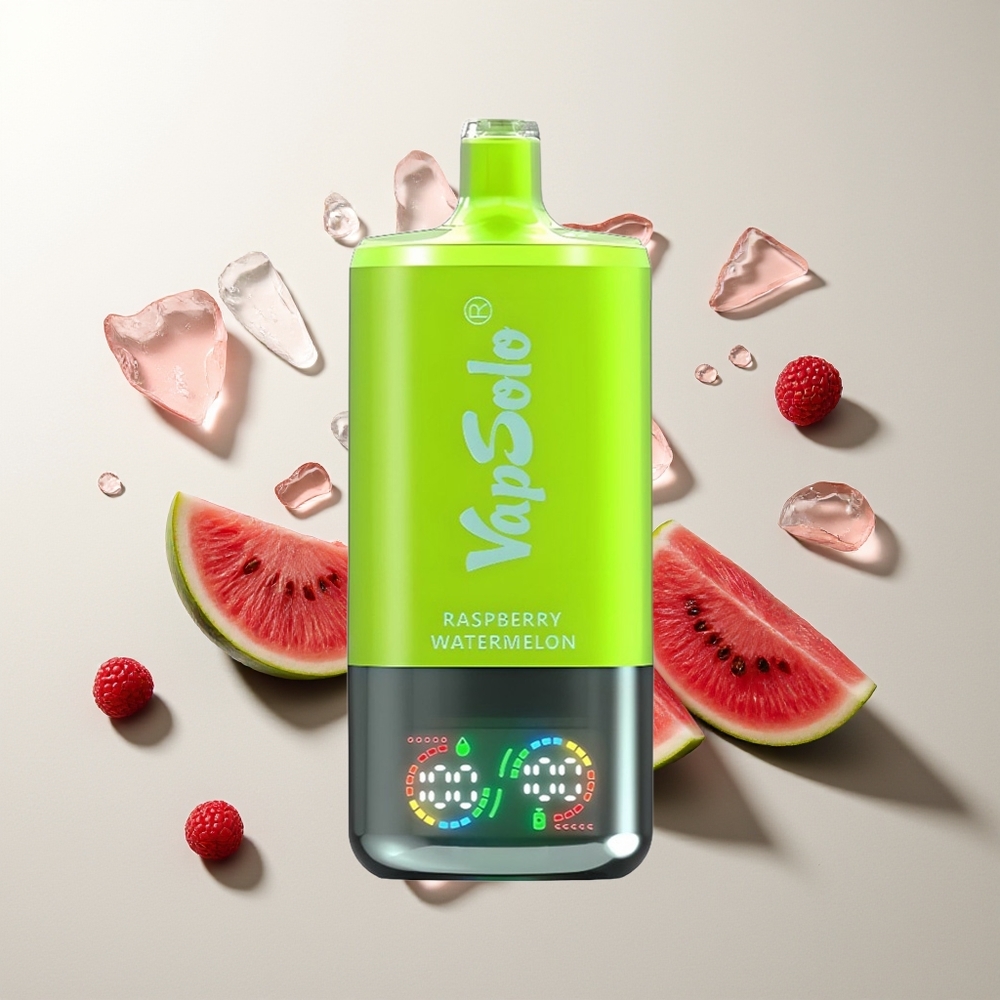 Vapsolo Triple 30000 Züge Himbeere Wassermelone Typ-C 40ml 20mg/50mg