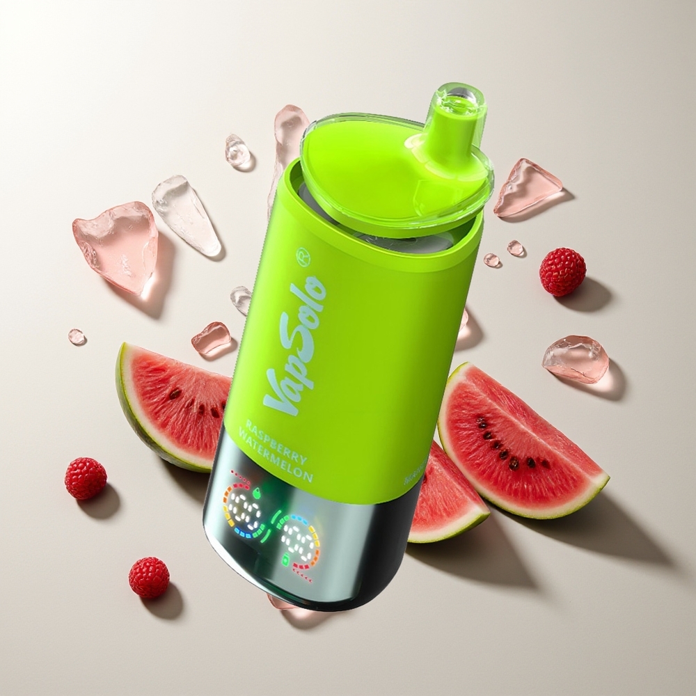 Vapsolo Triple 30000 Züge Himbeere Wassermelone Typ-C 40ml 20mg/50mg