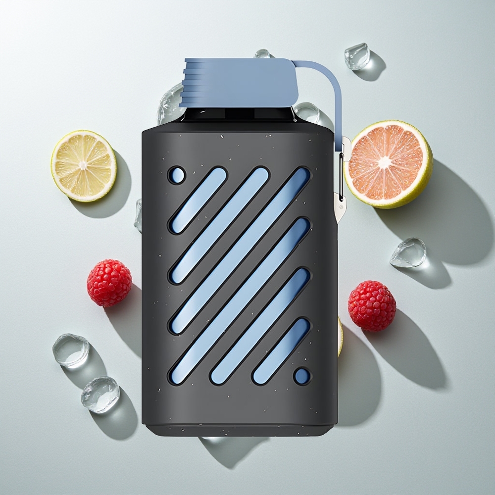 VOZOL GEAR 10000 10000 Züge Blau-Razz-Zitrone VAMT Mesh Coil 20ml E-Liquid 50mg/ml Nikotin