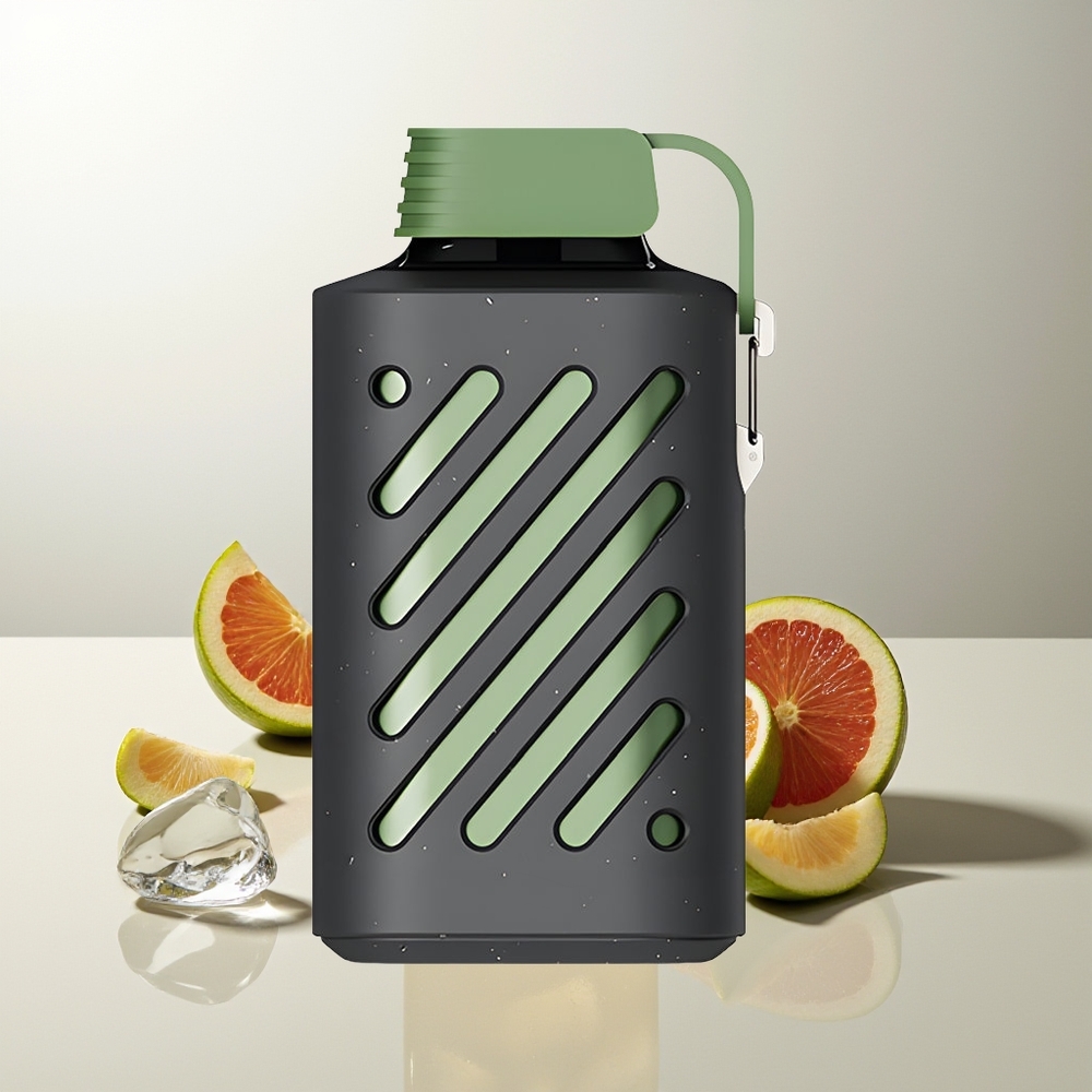 VOZOL GEAR 10000 10000 Züge Sauer Apfel Eis VAMT Mesh Coil 20ml E-Liquid 50mg/ml Nikotin PCR Materialien