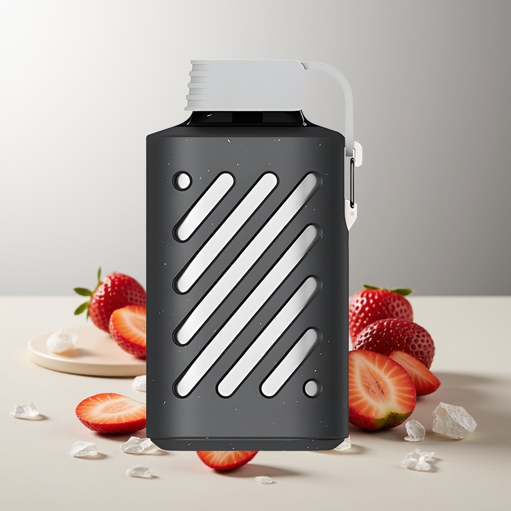 VOZOL GEAR 10000 Erdbeer-Smoothie 20ml 50mg/ml PCR-Materialien VAMT-Mesh-Coil 500mAh