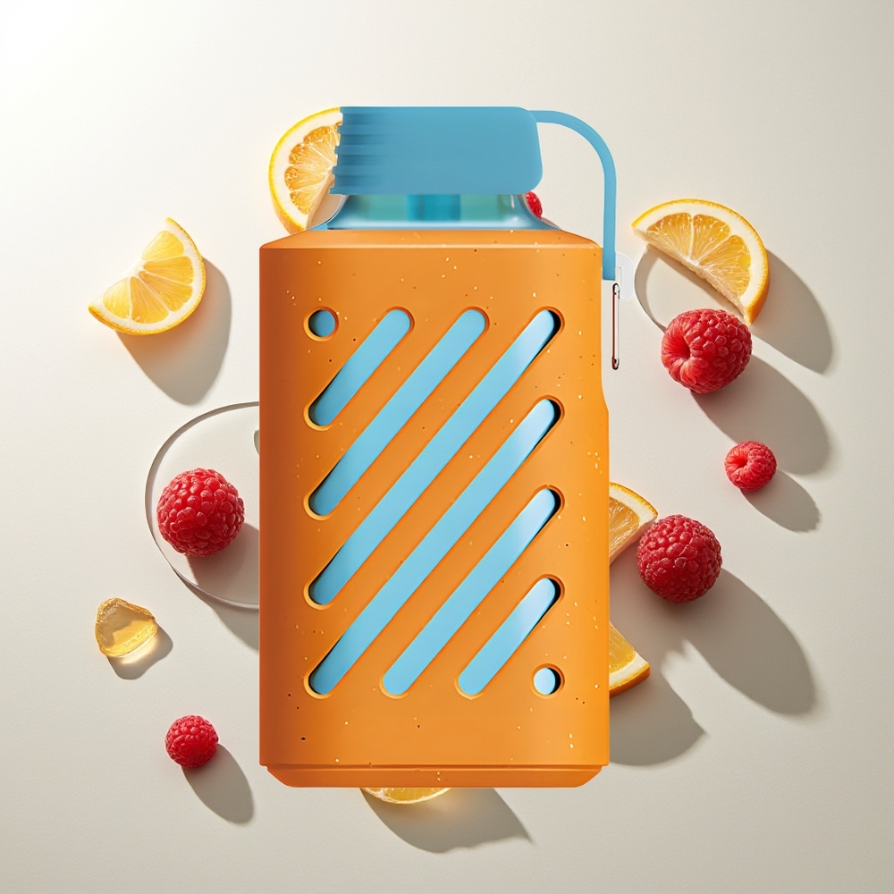 VOZOL GEAR 10000 Himbeere Tangerine 20ml 50mg VAMT Mesh